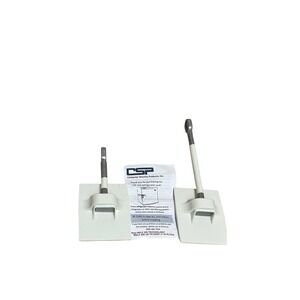 Computer Security Products CSP-103 Refrigerator Lock Security Kit Off White